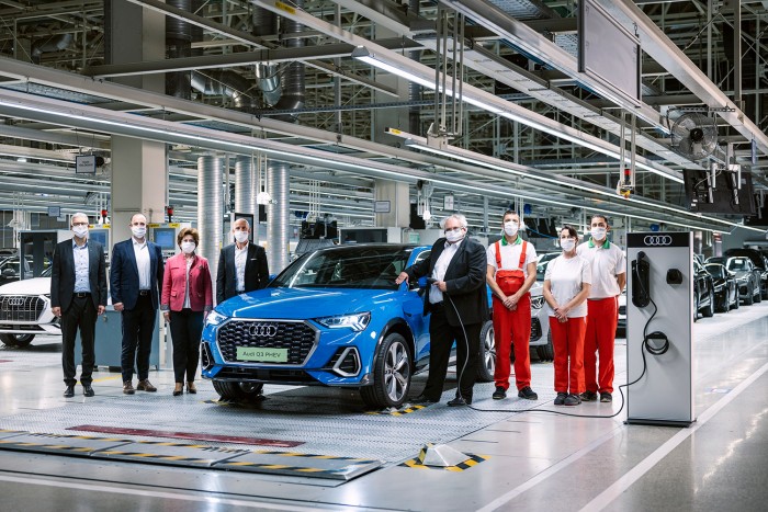 Megkezdődött az új magyar Audi sorozatgyártása 2