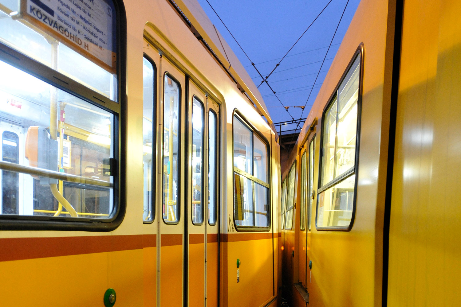 Összeütközött két villamos Budapesten – fotók 5