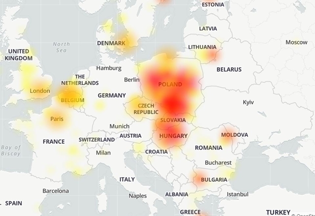 Több országban is leállt a Facebook legfontosabb szolgáltatása 1 Több országban is leállt a Facebook legfontosabb szolgáltatása 1
