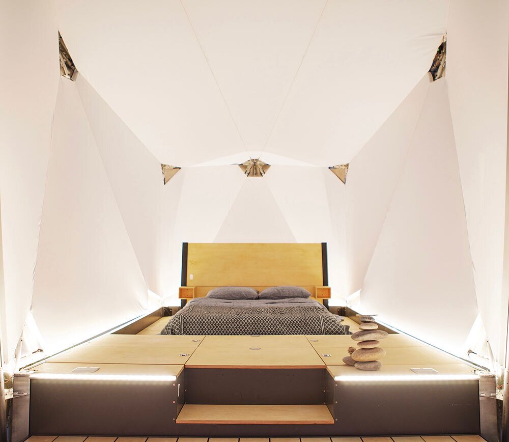 Bárhol felpattintható hotelszobát kínál ez az ötmilliós luxussátor 3