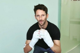 F1: Grosjeant nem engedik ki a kórházból