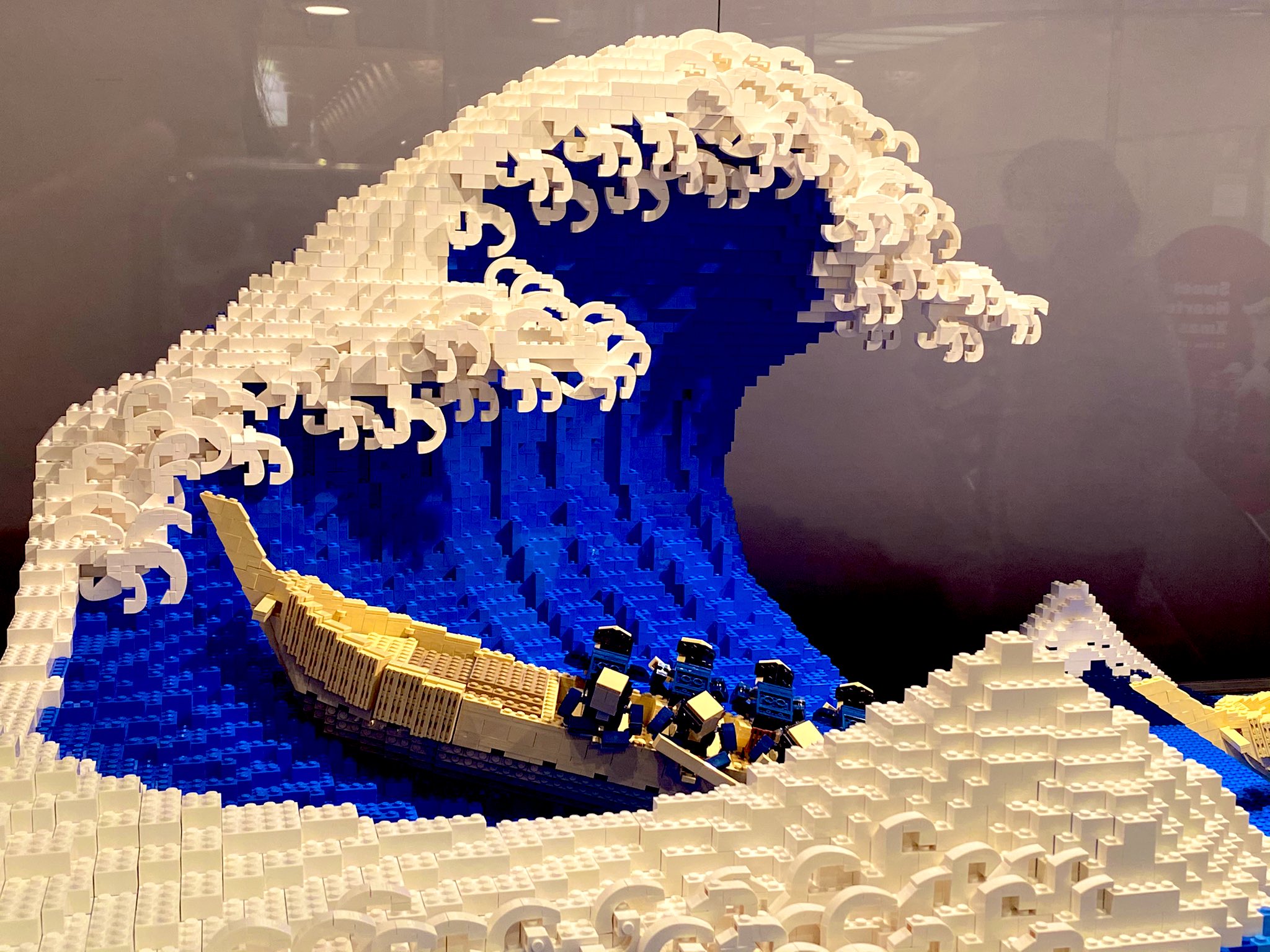 Az egyik leghíresebb japán művészeti alkotást építették meg LEGO-ból 2