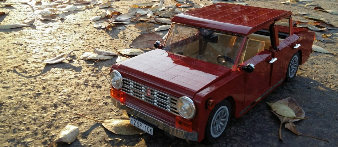 Szenzációs a magyar Lada 1200S Legóból