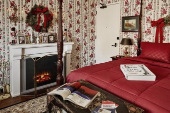 A Reszkessetek, betörőkből ismert házat idézi ez a lakosztály