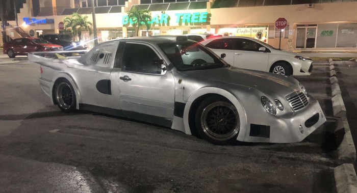 Szemgolyóba hasító jégszilánk ez a Mercedes tuning 1