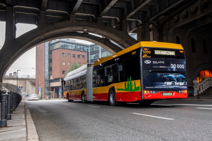 Elkészült a 20000. Solaris autóbusz 20 Elkészült a 20000. Solaris autóbusz 20