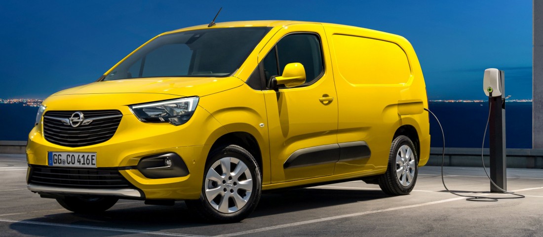 Már az Opelnak is van elektromos furgonja