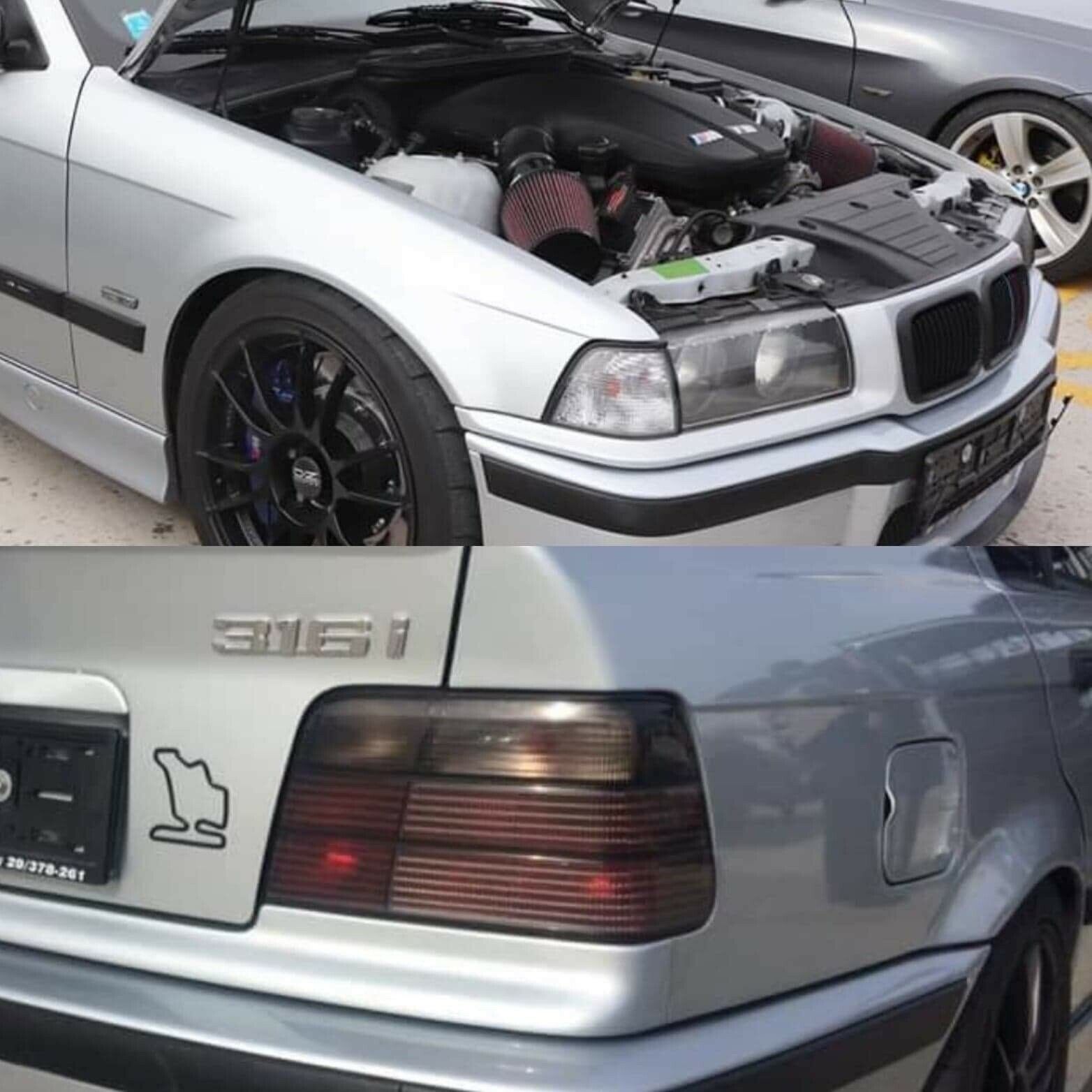 Erős poén a 316i felirat ennek a tuningolt hármas BMW-nek a farán 2