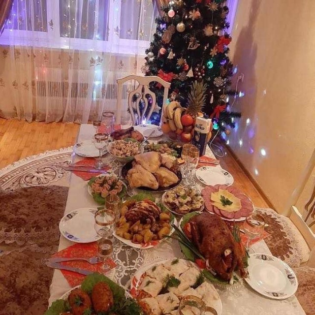 Így néz ki az orosz ünnepi asztal újévkor 8