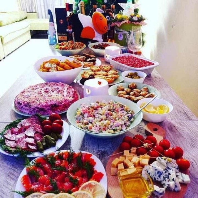 Így néz ki az orosz ünnepi asztal újévkor 3