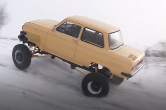 Terepszörny lett az UAZ alkatrészekkel tuningolt Zaporozsecből