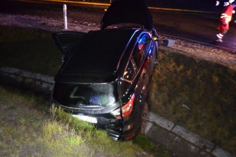 150-nél bukkant fel a sötétből a balatoni körforgalom, mindent vett a kamera