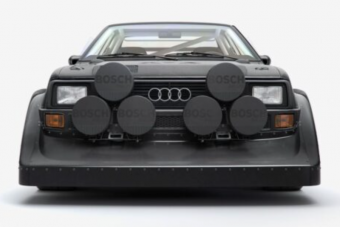 Nem kicsit lett volna menő a B-csoportos Audi Quattro S1 matt feketében