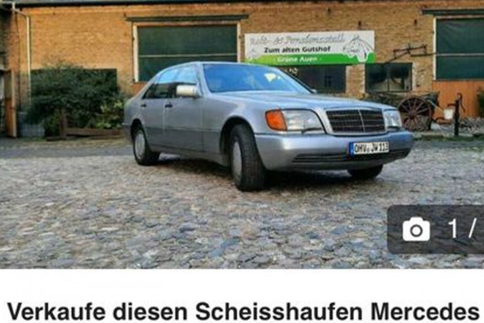 “Eladom ezt a szarkupacot: Mercedes Benz W140”