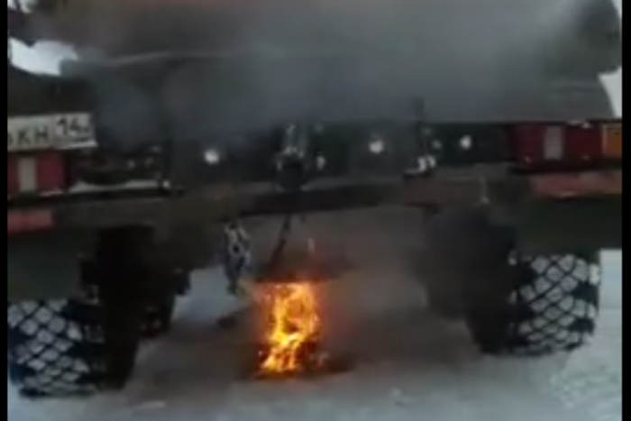 -50 fokban ezért kell balta a teherautók indításához