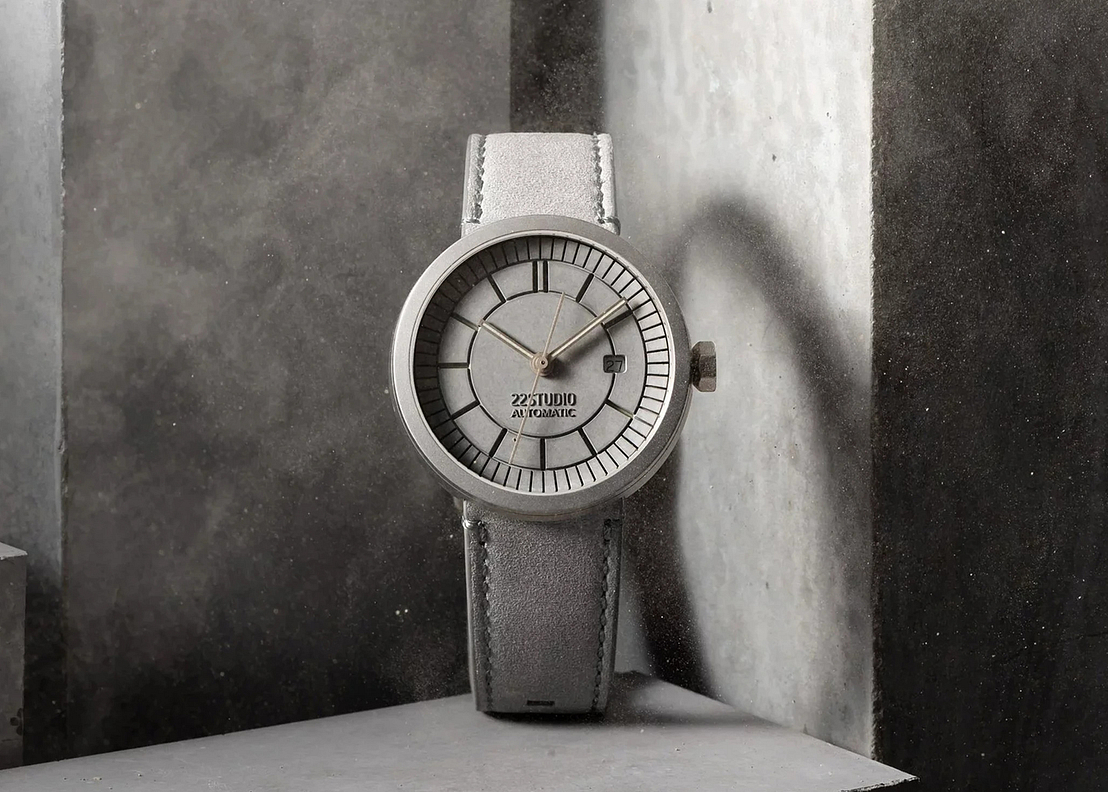 Kőkemény lehetsz ezzel a minimalista, betonból készült karórával 1