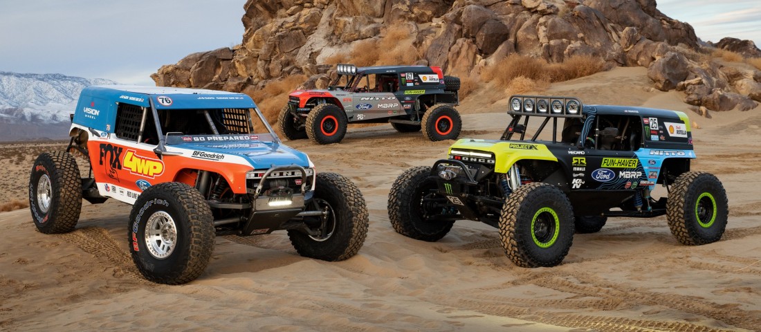 Versenyautó készült a Ford új terepjárójából