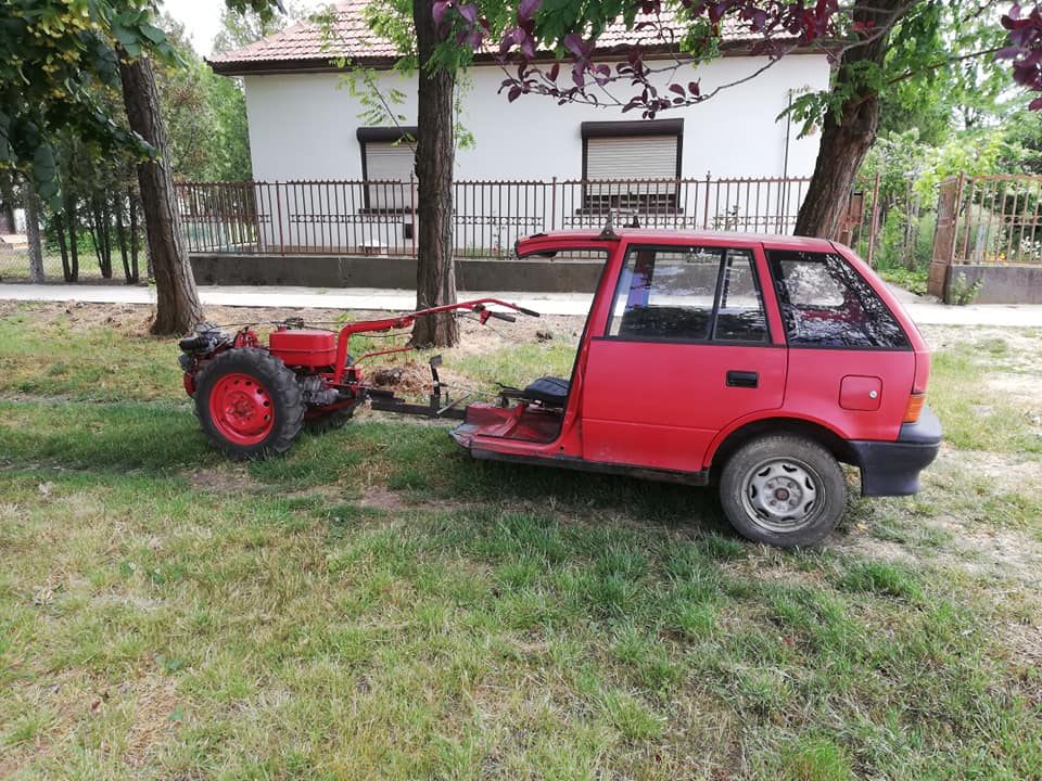 Ennél a Suzukiból született csodánál nincs menőbb kerti traktor 1 | Vezess Ennél a Suzukiból született csodánál nincs menőbb kerti traktor 1