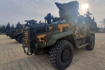 Török harci járműveket kapott a Magyar Honvédség