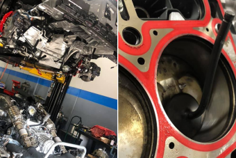 Pár kilométer után esett szét az új Corvette motorja