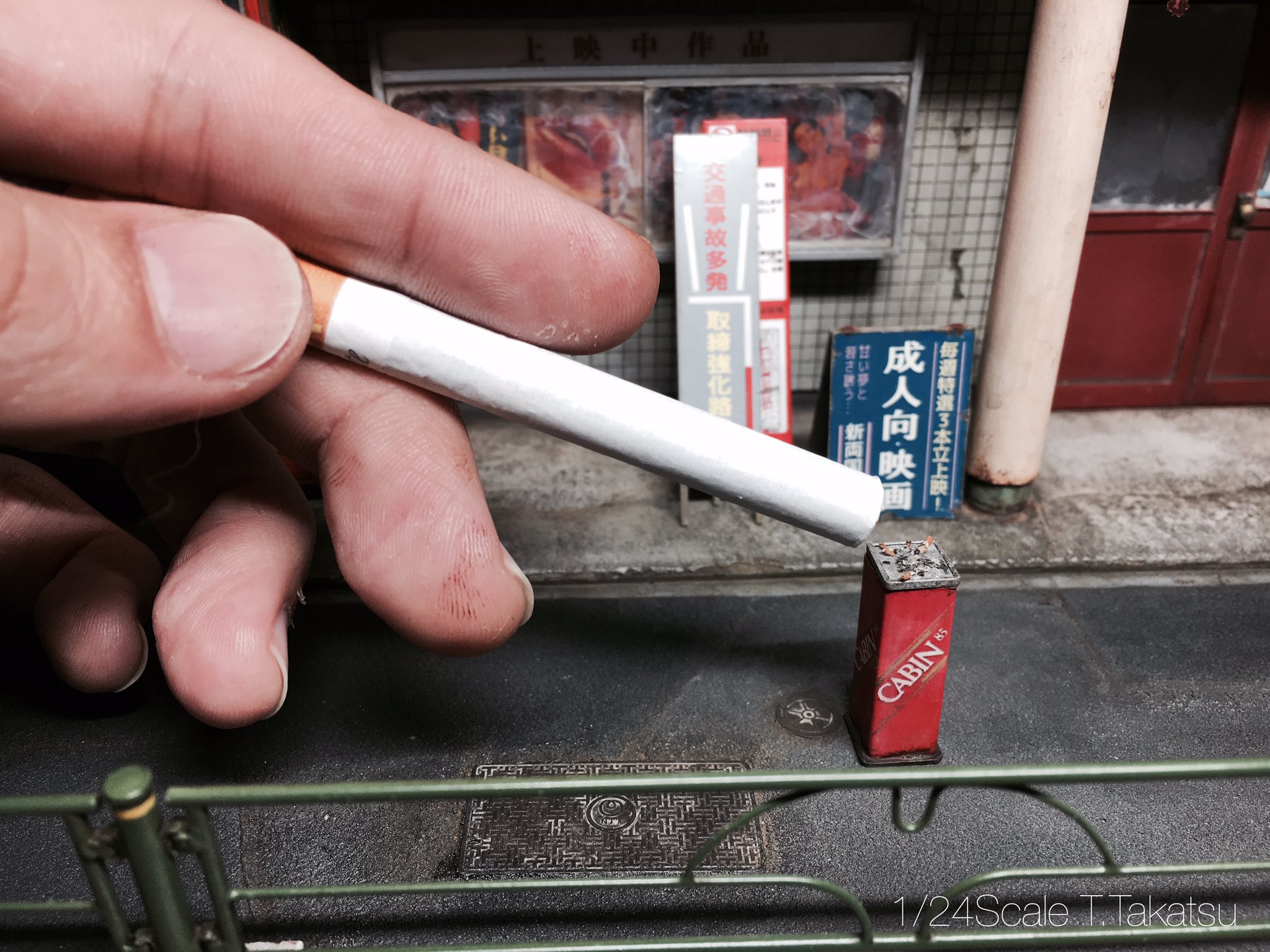 Lenyűgözően részletes maketteket alkot egy japán férfi 4