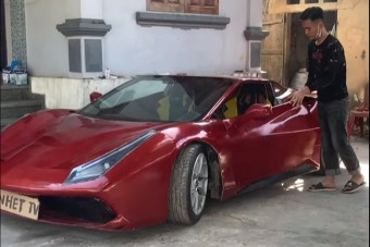Itt egy olcsó Ferrari, amit úgy kell berántani, mint a fűnyírót
