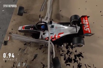 Lemodellezték, így történt az F1-es horrorbukás