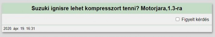 “Suzuki Ignisre lehet turbót rakni, hogy megbolonduljon kicsit az egyenesekben” 2