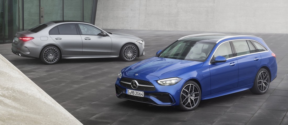 Kombiként, szedánként debütált a Mercedes C-osztály