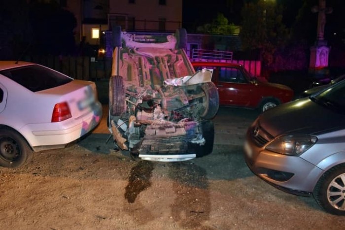 Egyszerre öt autót tört össze egy részeg autós Fertőrákoson