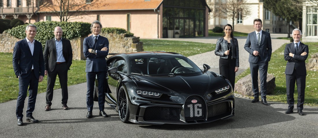 Elkészült a háromszázadik Bugatti Chiron
