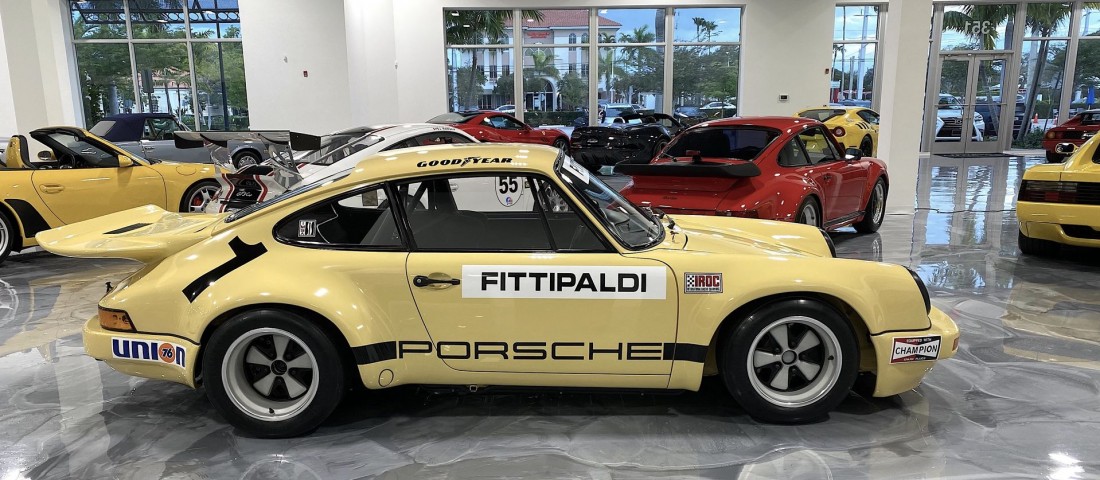 Drogbáró és F1-világbajnok is versenyzett ezzel a ritka Porschével