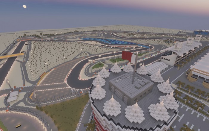 Lenyűgözően részletes versenypályát építettek kockákból 8 | Vezess Lenyűgözően részletes versenypályát építettek kockákból 8