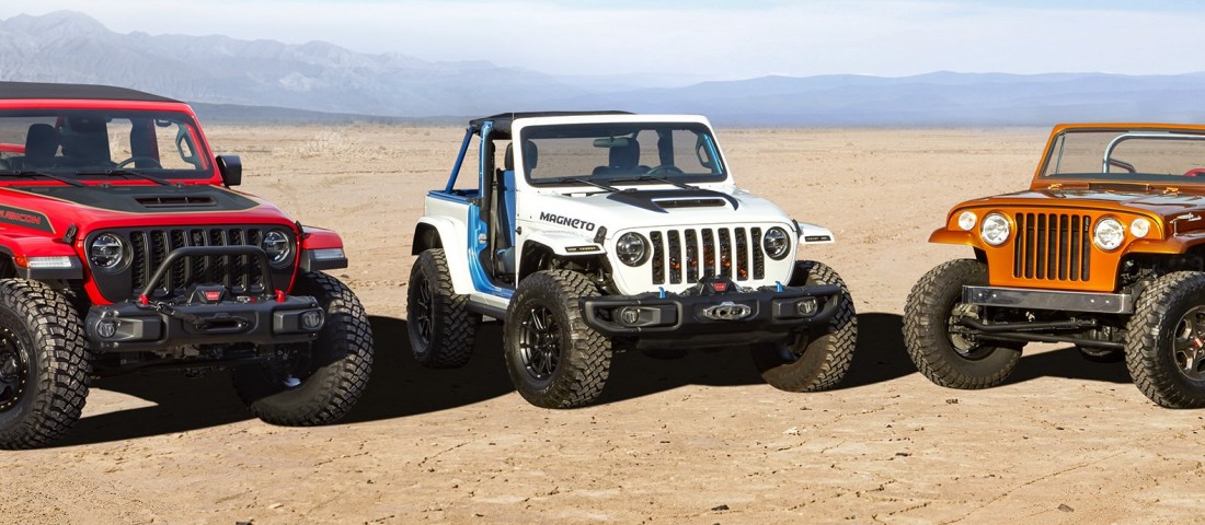 Villanymotort hoz a nyuszi a Jeepnek