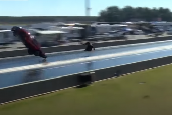 Durva, hogy elszállt ez a Camaro, de még durvább, ahogy landolt