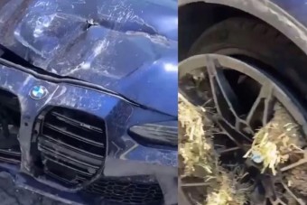 Valaki máris összezúzott egy új BMW M3 Competitiont