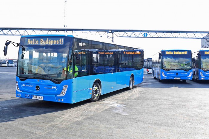 Vírusszűrős buszok álltak forgalomba Budapesten