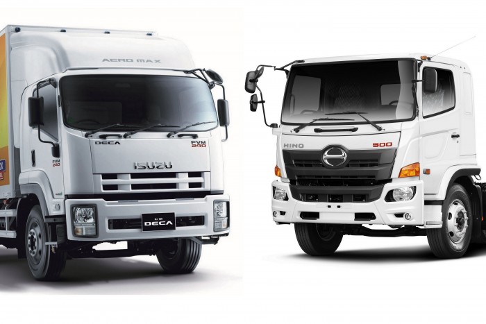 Önvezető öko-teherautókat fejleszt a Toyota és az Isuzu