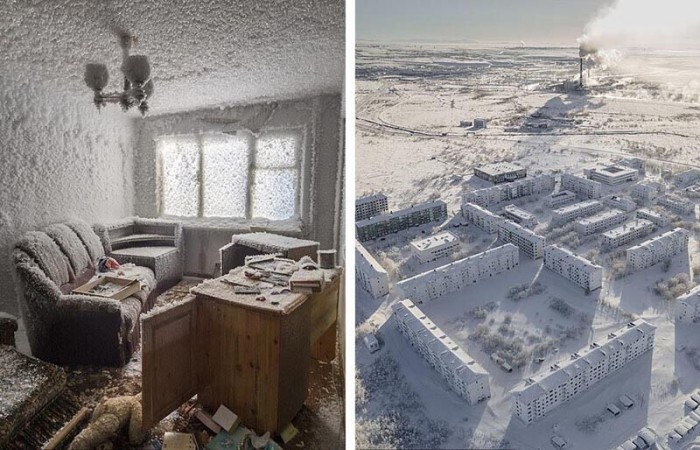 Jégbe fagyva áll egy elhagyott orosz város 3 | Vezess Jégbe fagyva áll egy elhagyott orosz város 3