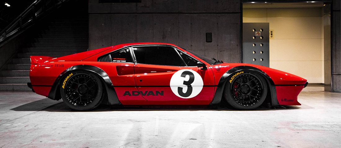 A Liberty Walk kezelésbe vett egy Ferrari 308 GTB-t, és ide most kell egy felkiáltójel!