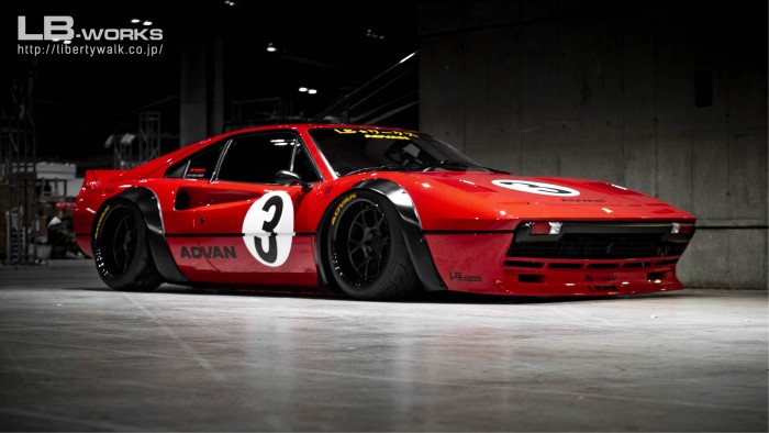 A Liberty Walk kezelésbe vett egy Ferrari 308 GTB-t, és ide most kell egy felkiáltójel! 3