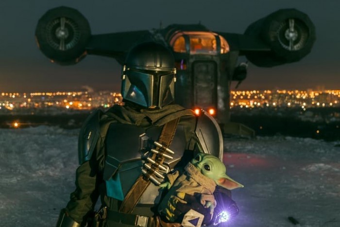 Óriási űrhajót épített egy vérbeli Star Wars-rajongó