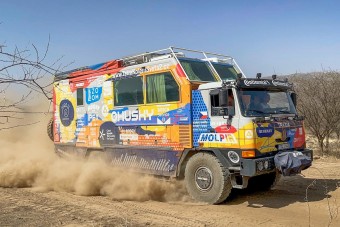 Már Etiópiában jár a világkerülő Tatra