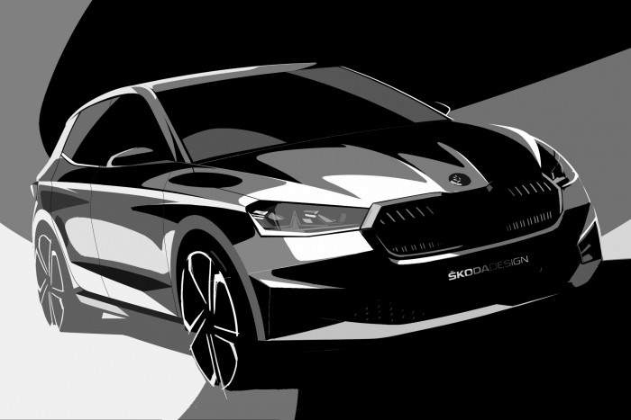 Igényes autónak ígérkezik a vadonatúj Škoda Fabia 7