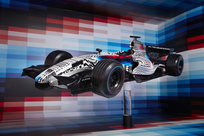 Elkészült az első F1-es art car
