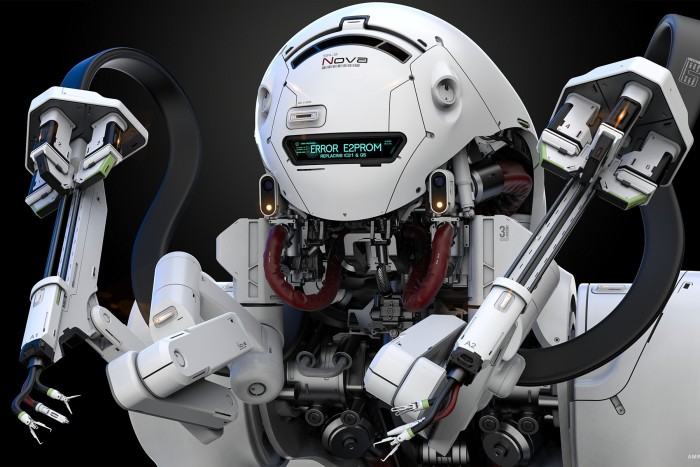 Ilyen, ha szteroidot kap egy robotkutya