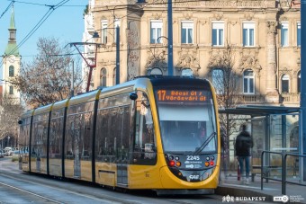 Már munkában a BKV legfiatalabb villamosa