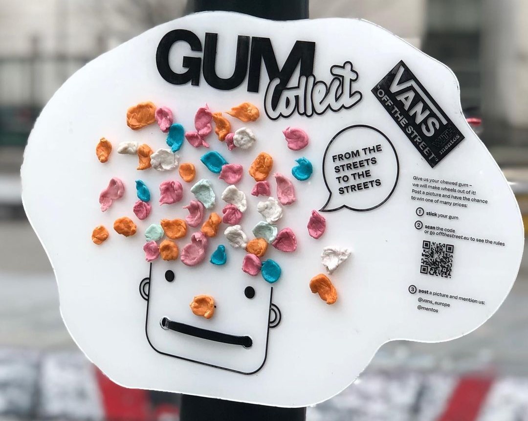 Használt rágókból készítettek kereket 1