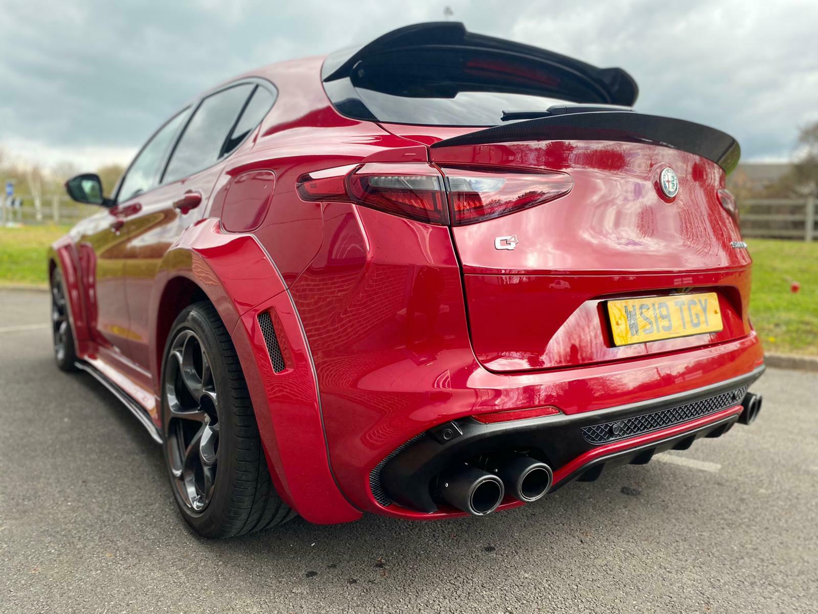 Fából vaskarika ez a 600 lóerősre húzott, ültetett, szélesített Alfa Romeo Stelvio 2