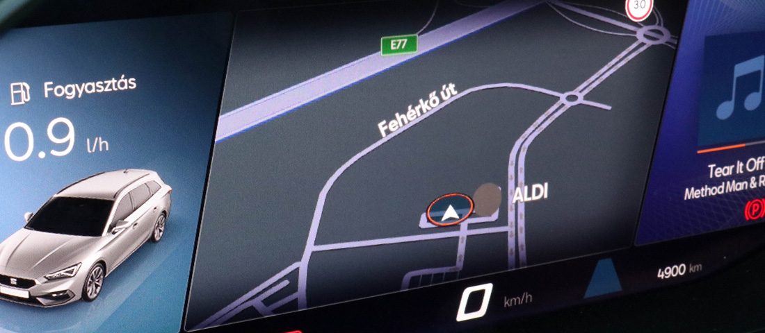 Ezt tudja egy mai Dacia érintőképernyője